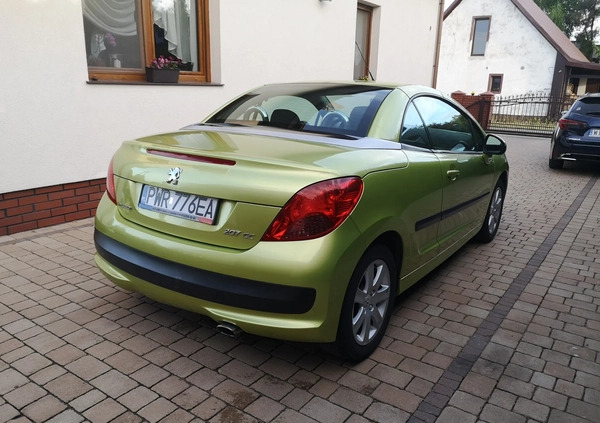 Peugeot 207 CC cena 11900 przebieg: 151500, rok produkcji 2007 z Września małe 29